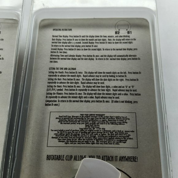 Vintage - NOS Disney's Clippity Clock - Pocahontas & Meeko - Picture 5 of 5